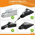thumbnail image 4 of META Hardware Trailer Coupler Lock 1/4" Dia, Trailer Tongue Lock with 3-1/2 Inch Span Fits Latch-Type Coupler, Solid Coupler Lock with Keys for Towing Boat Truck RV Car Trailer (1Pack), 4 of 4