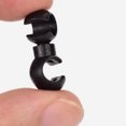 thumbnail image 4 of GOOHOCHY 12Ud Clips De Cable Para Reutilizables Con Gancho Giratorio Negro, 4 of 8