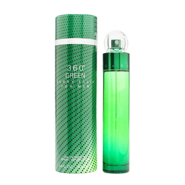 Perfume Perry Ellis 360 Green para hombre Eau de Toilette, 100 ml