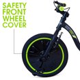 thumbnail image 6 of Madd Gear Drift Trike - Strong Steel Frame Tricycle - Adjustable Seat Black Green Machine for 5 Yrs +, 6 of 12