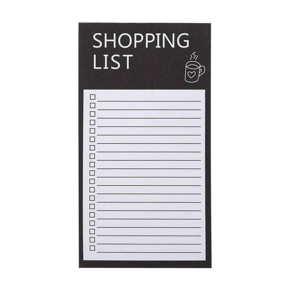 Magnetic Notepads for Fridge, Big Notepads for Shopping List,Reminders -Strong Magnetic Back- Memo Pads,Full Magnet Back Design Notepad for Shopping Lists,2.95x5.51" 50 Sheets