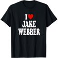 thumbnail image 1 of I love Jake Webber - Funny T-Shirt - As Picture - M, 1 of 4