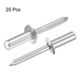 thumbnail image 4 of Unique Bargains 6.4mm x 20mm 304 Rivets Aveugles en Acier Inoxydable, 4 of 4