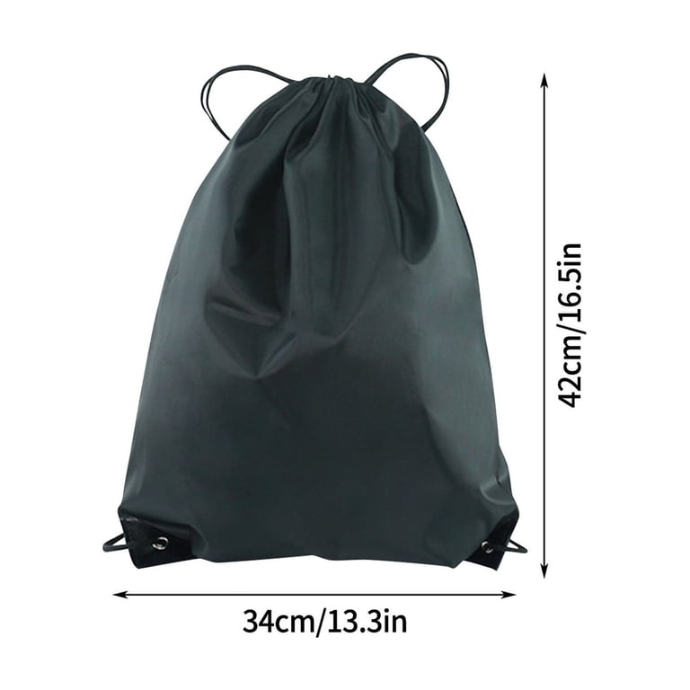 Drawstring Backpack Polyester Bag for Gym Travel Storage Amazon.com | Shappy 100 Pieces Drawstring Bag Gym Portable  main image 2