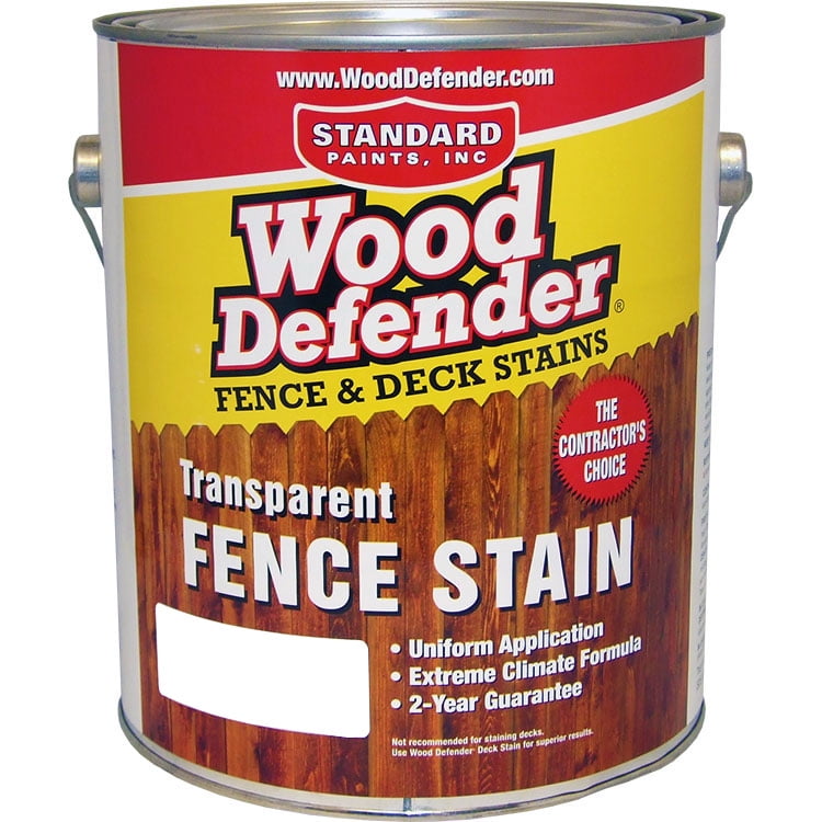 Wood Defender Transparent Fence Stain CLEAR GLOW Gallon