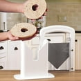 thumbnail image 5 of Amazing Bagel Slicer with Safety Guide – White, 22cm x 18cm, 5 of 5