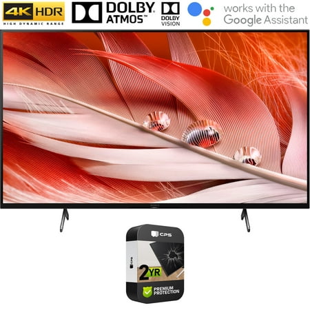 Sony XR65X90J 65 Inch 4K Ultra HD Full Array LED Smart TV (2021) Bundle with Premium Extended Warranty