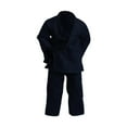 thumbnail image 3 of 2x Ropa de figura masculina 1/12 Moda Kung Fu Traje de entrenamiento Pantalones y chaqueta casual para 6 '' Figuras de acción Vestido de muñecas BJD azul oscuro, 3 of 10