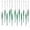 Green, variant on feijiafs 12 PCS Christmas Acrylic Icicle Ornaments Artificial Clear Ice Hanging Decorations Icicle Ornaments Christmas Hanging Decor Xmas Tree Decorations