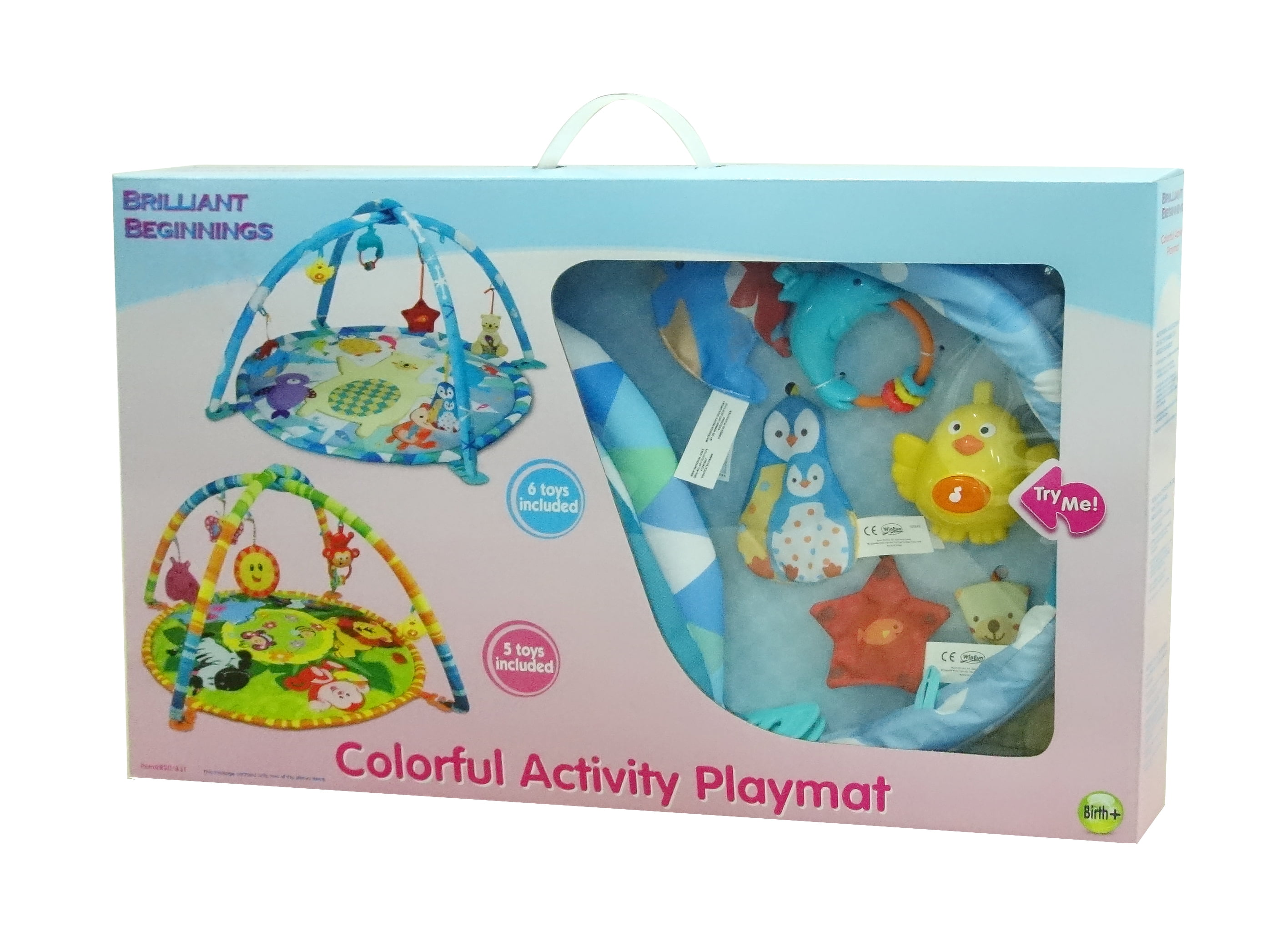 Little Virtuoso Neptune's Infant Playmat  With Lights, Sounds and Music  (Newborn to 2 Years)