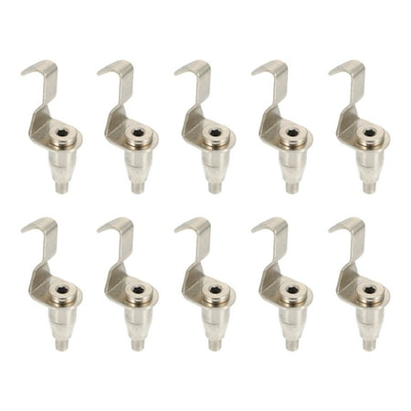 

10pcs Wire Rope Hook Hanger Wire Suspension Hook Hanging Picture Wire Rope Hooks