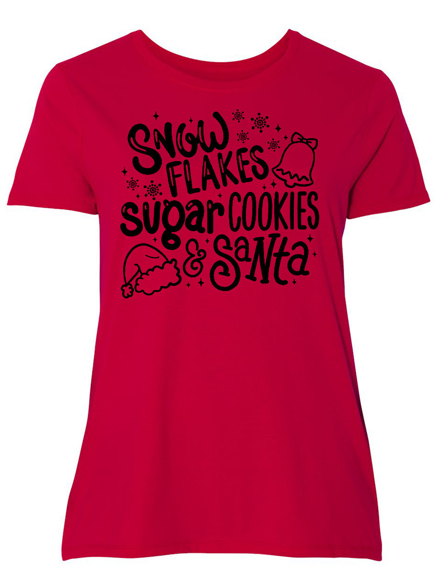 Inktastic Christmas Snowflakes Sugar 