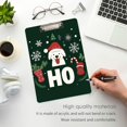 thumbnail image 3 of FORMRS Acrylic Clipboard with Low Profile Clip Standard A4 Letter Size, 12.5" x 9", Christmas Dog, 3 of 8