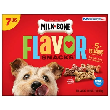 Milk-Bone Flavor Snacks Small Dog Treats, 7 Pound