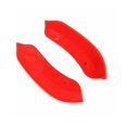 thumbnail image 2 of For Pack 68327082aa 68327083aa Front Bumper Lip Splitter Protector Red, 2 of 5