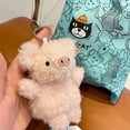 thumbnail image 5 of Llavero con colgante de cerdo rizado Jellycat Original, muñeco de peluche, bolso, llavero colgante para coche hecho a mano, 5 of 5