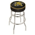 thumbnail image 5 of 30" L7C1 - 4" Idaho Cushion Seat with Double-Ring Chrome Base Swivel Bar Stool by Holland Bar Stool Company, 5 of 7