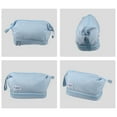 thumbnail image 5 of Makeup Bag Cosmetic Travel Bag Waterproof Organizer Case Toiletry Bag for Women Nylon Blue, 5 of 6