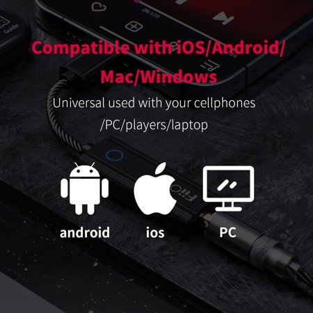 【並行輸入品】 FiiO JadeAudio KA1 ヘッドホンアンプ 小型アンプ USB DAC 高解像度 ロスレス スマートフォン/PC/ノートパソコン/プレーヤー用
