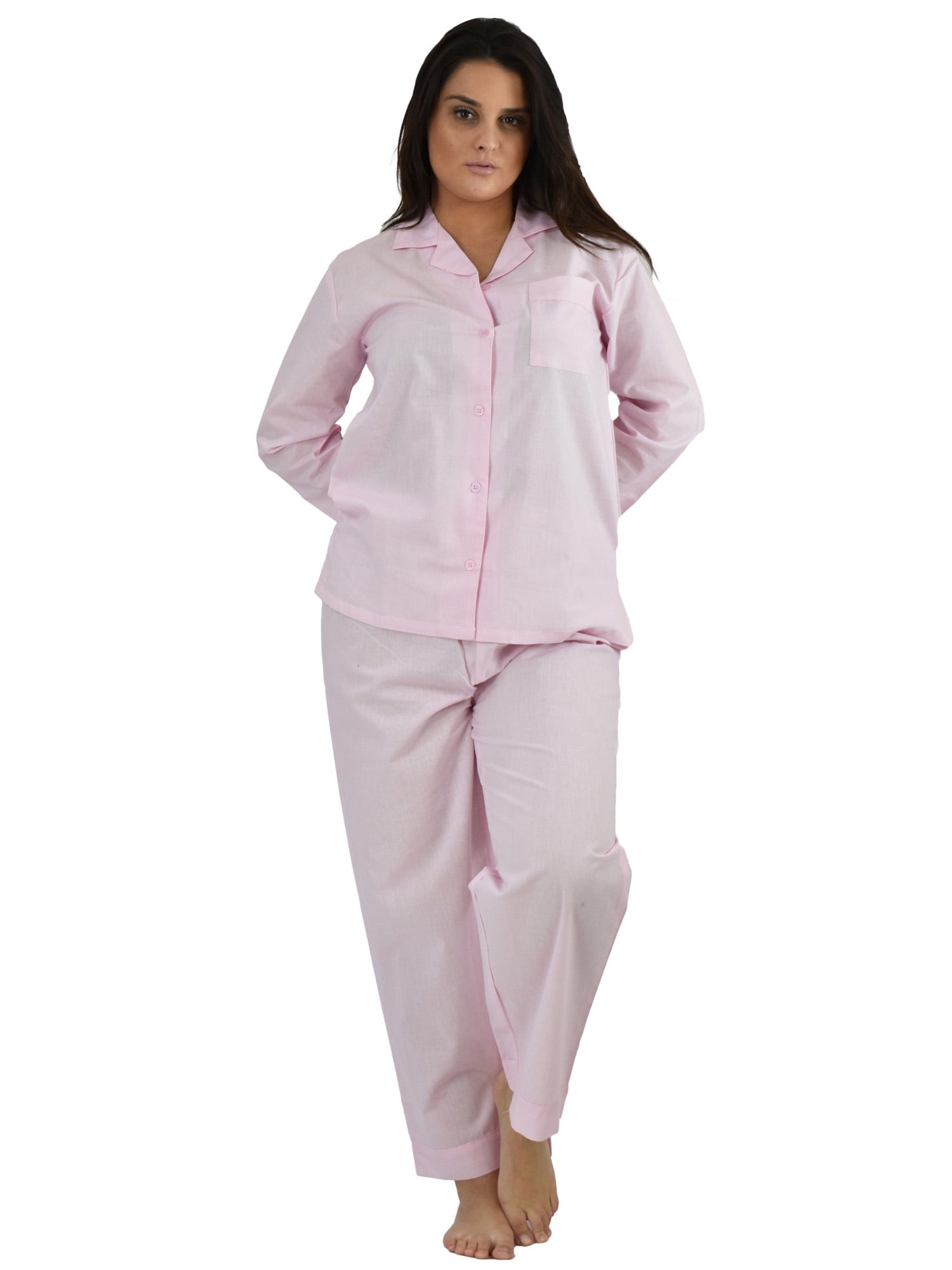 Up2date Fashion's Women's 100 Cotton Pajamas in Solid Colors
