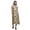 Beige, variant on Floral Summer Holiday Party Halter Neck Beachwear Women Backless Dress-X-Large
