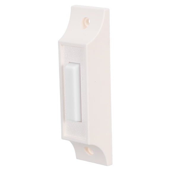 ETEREAUTY White Wired Doorbell with Retro Plastic Design, Easy Installation, Universal Compatibility for Home Use