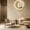 C, variante sur Amzcrzy Horloge Murale Horloge Murale Moderne Horloge à Quartz à la Mode pour Salon Salle à Manger Montre Suspendue Décorative Silencieuse Quartz Sans Tic-Tac avec Lumière Décoration Ornements Ornement Décoration
