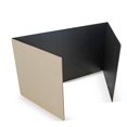 thumbnail image 1 of Study Carrel Flipside Products, color negro, 45 x 120 cm, paquete de 24, 1 of 4