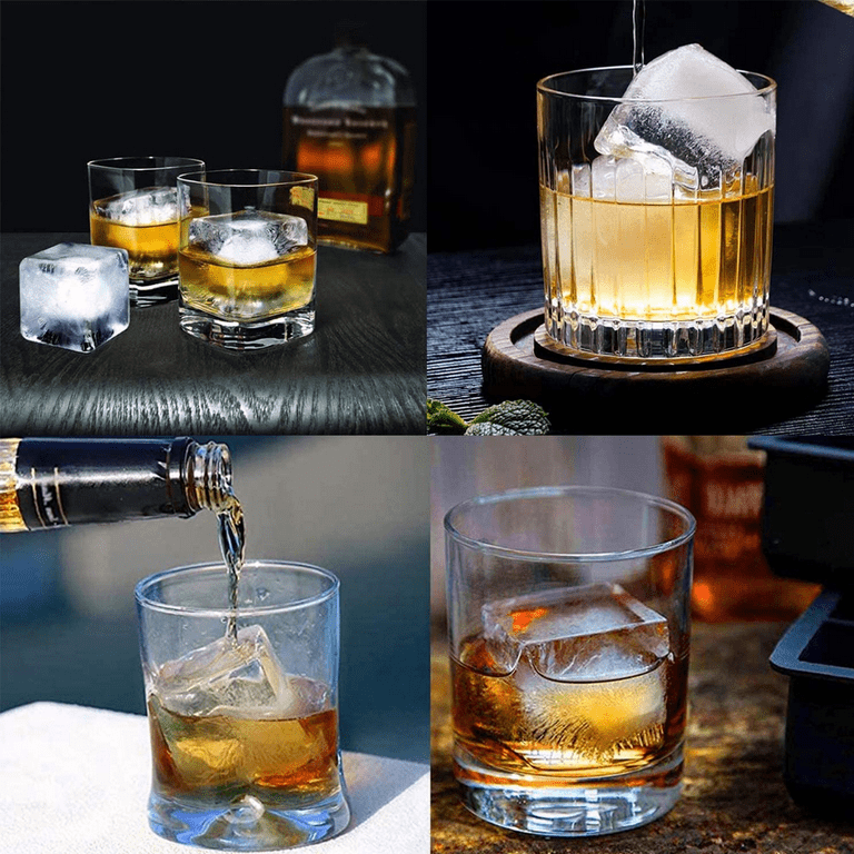 Shot Glass Ice Mold Tray Whisky Ice Glass Mold