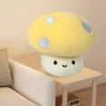 thumbnail image 3 of FOCUSNORM Cute Mushroom Plush Toy Soft Throw Pillow Plushies Stuffed Mushroom, 3 of 6