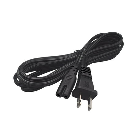 Strhowill 1.92M/6.29FT Nema 1-15p To C7 Power Cable, Ameican Standard 2 Prong to C7 Figure 8 Shotgun polarity Power Cord,For Monitor, Printer, Projector,Smart TV