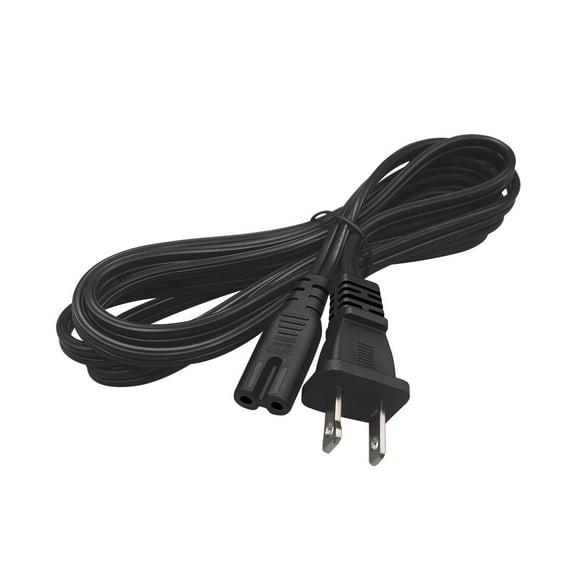 Strhowill 1.92M/6.29FT Nema 1-15p To C7 Power Cable, Ameican Standard 2 Prong to C7 Figure 8 Shotgun polarity Power Cord,For Monitor, Printer, Projector,Smart TV