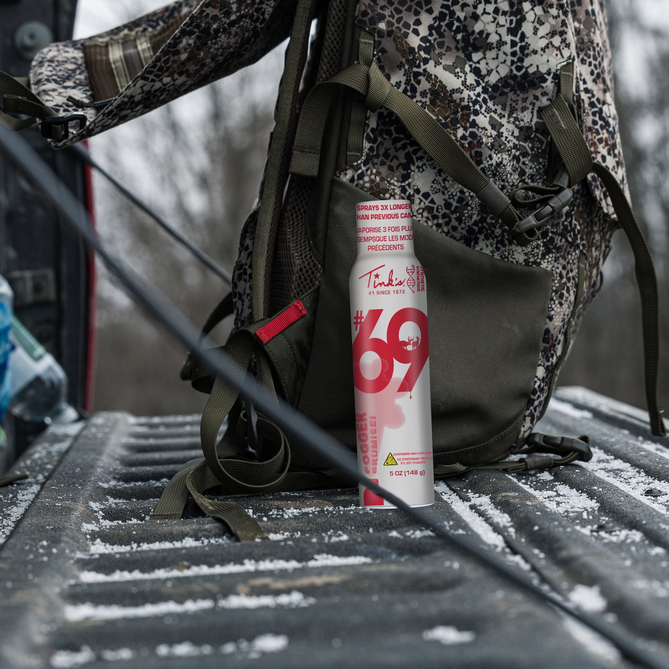 Tink's #69 Doe-In-Rut Estrous Doe Urine Synthetic Hot Shot Fogger 5 oz.