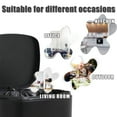 thumbnail image 4 of YRLLENSDAN Garbage Can 13 Gallon Tall Kitchen Trash Can with Lid Stainless Steel Trash Can 13 Gallon Kitchen Foot Step Trash Cans for Kitchen Office Bedroom Bathroom, 4 of 7
