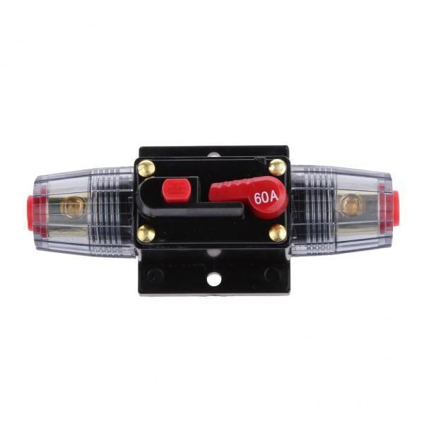 Paquete de 3 interruptores de circuito Sunnimix soporte de fusible de Audio 12v/24v
