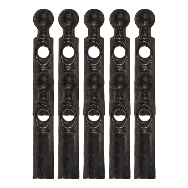 10Pcs Umbrella Tail Head Beads Zinc Copper Umbrella Components for Folding Umbrella Cover Part
