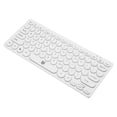 thumbnail image 2 of Bunblic Wired Keyboard 78 Keys Ideal Gifts Mini Silent Keystroke USB Plug and Play for Desktop Computer Personal Computer Home Office White, 2 of 8
