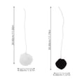 thumbnail image 4 of MIANGASTORE 6 Pcs Jouet Balle Grattoir pour Chat Jouet Interactif pour Chat d'Intérieur, 4 of 9