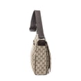 thumbnail image 4 of Pre-Owned Gucci Beige/Brown Flap Messenger Shoulder bag Monogrammed Canvas, 4 of 10