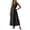 Black, variant on AJGRHE Women's 2026 Summer Maxi Sundress Sleeveless V Neck Casual Loose Beach Vacation Dress Elegant Back Midi Dress For Sleeveless Summer Casual Long Dress Sky Blue S