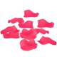 thumbnail image 1 of 8 bolsas, 120 unidades/bolsa de pétalos artificiales, pétalos falsos no tejidos, decoraciones para fiesta de boda familiar (rosa roja), 1 of 5