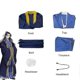 thumbnail image 4 of Jinshi Cosplay Full Set With Wig Anime The Apothecary Diaries Blue Robe Uniform Halloween Fancy Dress Carnival Costume, 4 of 5