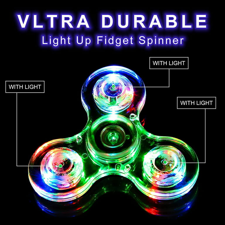 Party Gifts For Kids, Led Glowing Fidget Spinner Bracelet Pinata