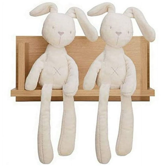 Super Soft Organic Cotton Baby First Friend, Attachment Doll for Baby, Soft Rabbit huggable plush toy, Pillow Buddy, Plush Animal Toys, Organic Toys, Stuffed Animal Rabbit 2pcsLG465