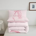 thumbnail image 5 of Erosebridal Bowknot Comforter Sets Twin Size for Teens, Initial A Letter Comforters & Duvets, Monogrammed Decor, Ultra Soft, 5 of 8