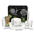 thumbnail image 2 of WIFKLSIIPG Matcha Whisk Set of 5 for Matcha Tea Matcha Powder Kit (Bowl with Spout+ Whisk and Holder+Strainer+) for Matcha Making Tools with Small Sieve Mixer, 2 of 5
