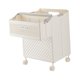 thumbnail image 3 of Cesta de ropa plegable con ruedas y una pequeña cesta portátil para la ropa sucia. Beige, 3 of 9