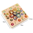 thumbnail image 4 of Juego de mesa,Clip abejas pesca juguete niño color ,Juego magnética de madera Jugue habilidad del motor fino,Juego de madera magnética Juguete para, 4 of 9