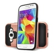 thumbnail image 2 of Samsung Galaxy Core Prime Case, Galaxy Prevail LTE Case, 2-Piece Style Hybrid Shockproof Hard Case Cover with [Premium Screen Protector] Hybird Shockproof And Circlemalls Stylus Pen (Rose Gold), 2 of 6