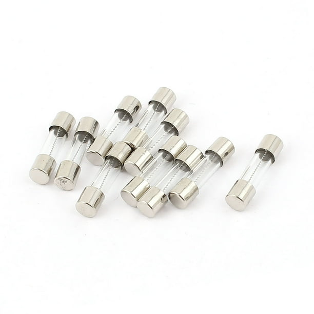 10 Piezas de Fusibles de Vidrio de 250V 3A 3Lentos 5mm x 20mm